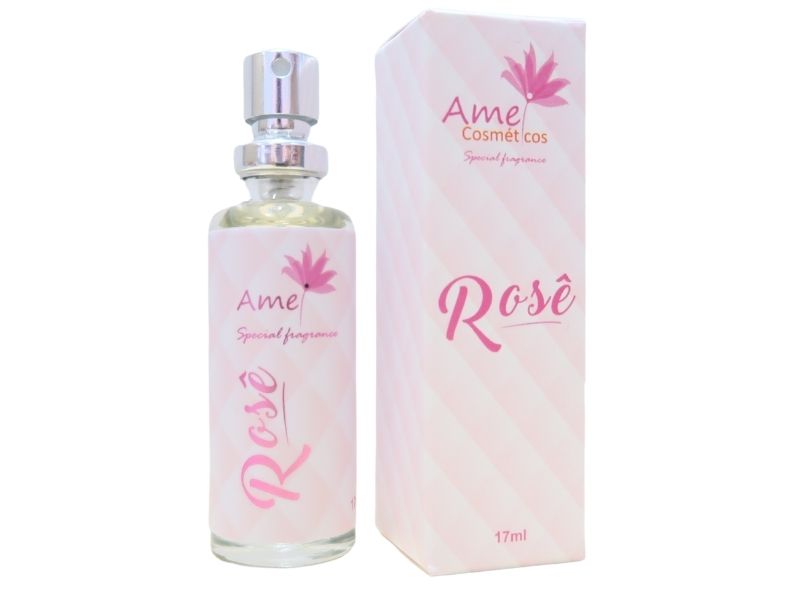 Perfume Amei Cosméticos Rosê 17ml