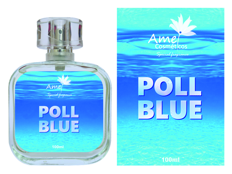 Perfume Amei Cosméticos Poll Blue 100ml