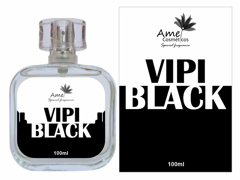 Perfume Amei Cosméticos Vipi Black 100ml