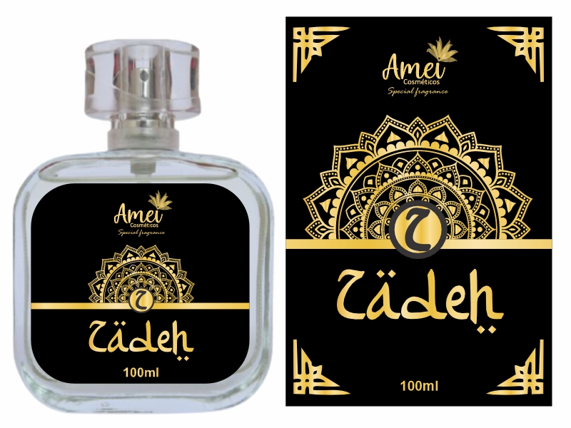 Perfume Amei Cosmticos Zadeh 100ml