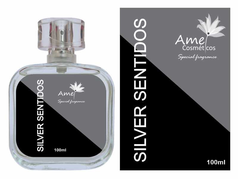 Perfume Amei Cosm�ticos Silver Sentidos 100ml
