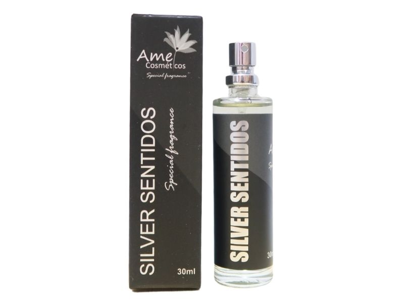 Perfume Amei Cosm�ticos Silver Sentidos 30ml
