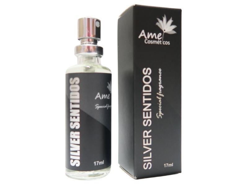 Perfume Amei Cosm�ticos Silver Sentidos 17ml