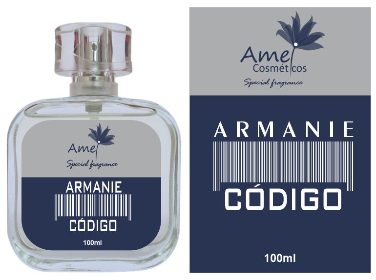 Perfume Amei Cosm�ticos Armanie C�digo 100ml