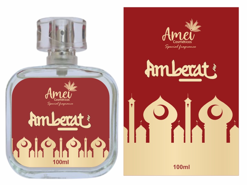 Perfume Amei Cosm�ticos Amberat 100ml