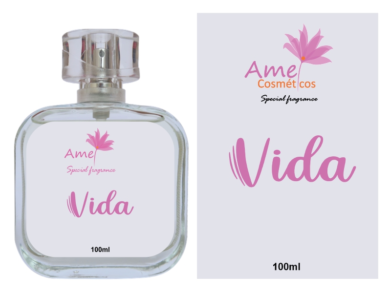 Perfume Amei Cosm�ticos  Vida 100ml