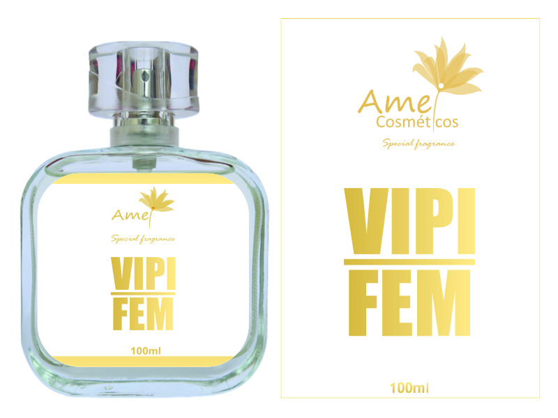 Perfume Amei Cosm�ticos Vipi Fem 100ml