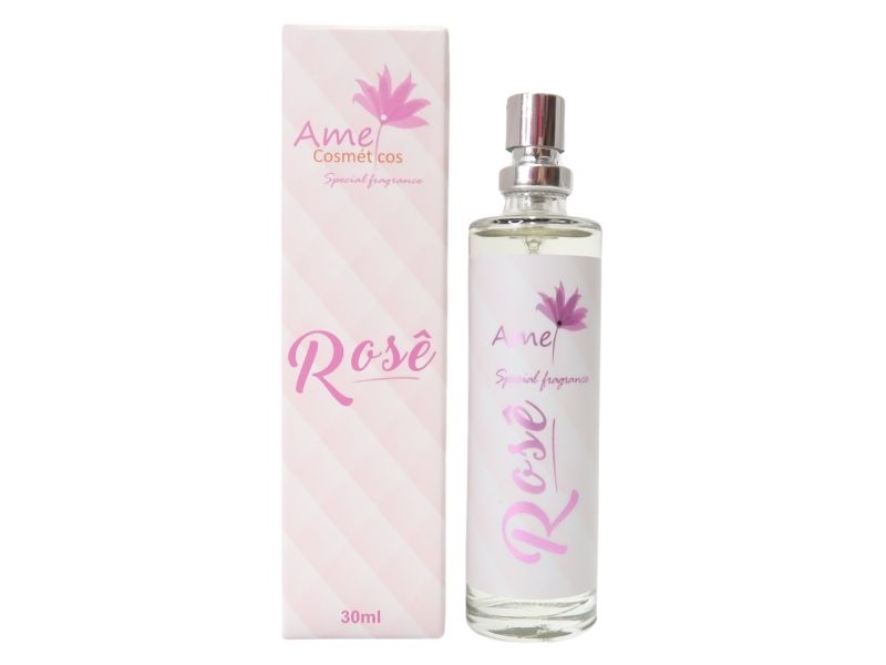 Perfume Amei Cosm�ticos Ros� 30ml