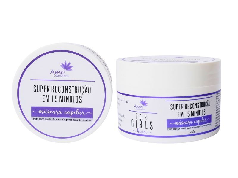 M�scara Super Reconstru��o - Amei Cosm�ticos