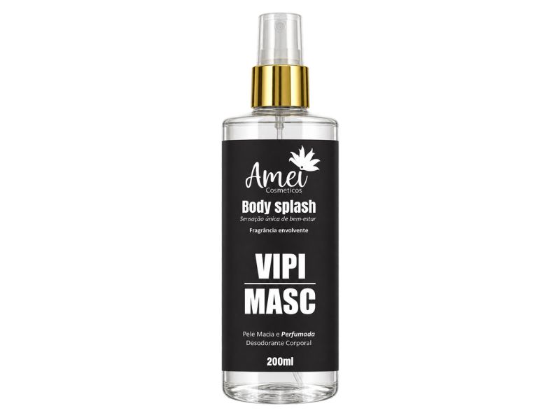 Body Splash Vipi Masc Amei Cosm�ticos 200ml