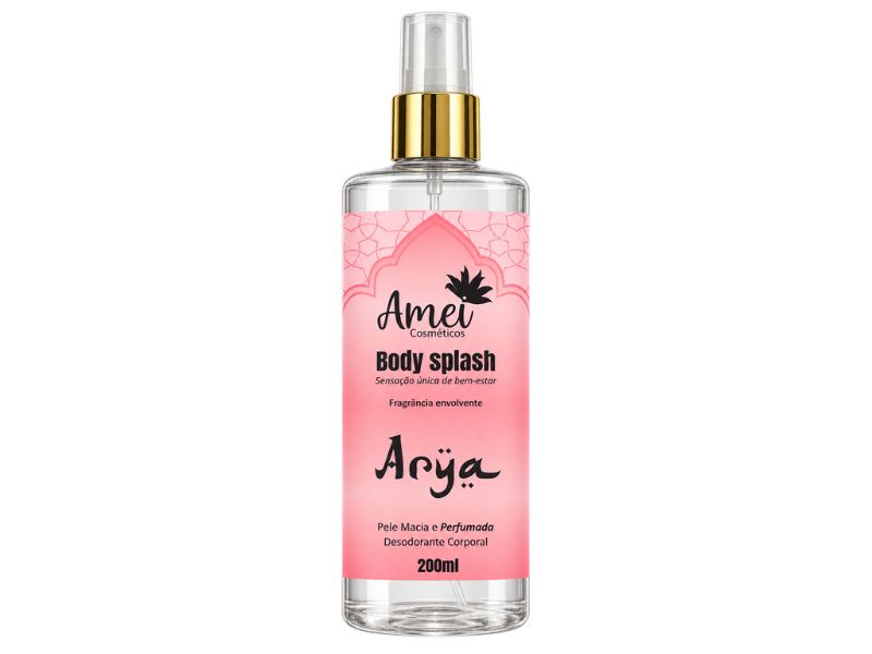 Body Splash Arya Amei Cosm�ticos 200ml