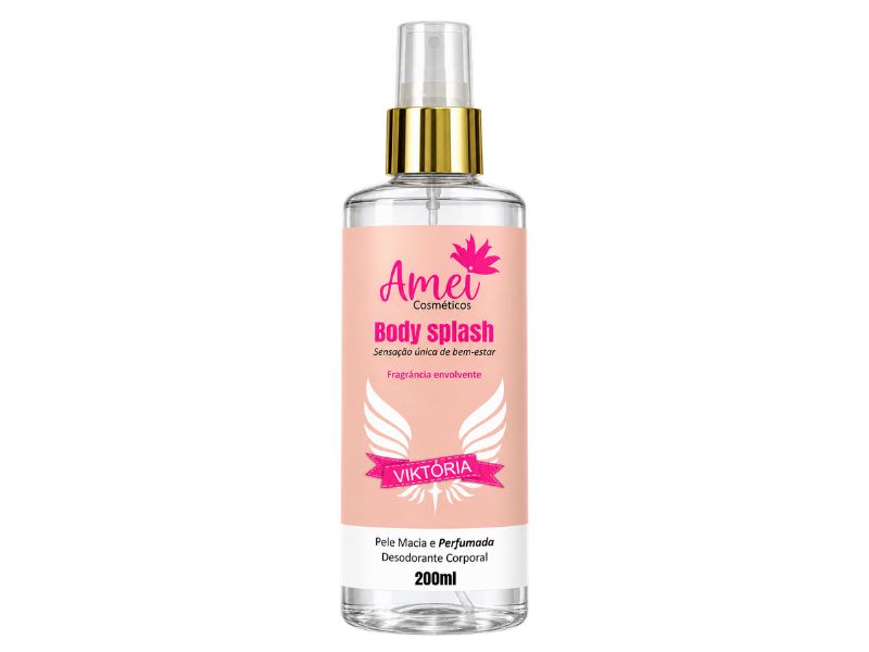 Body Splash Vikt�ria Amei Cosm�ticos 200ml