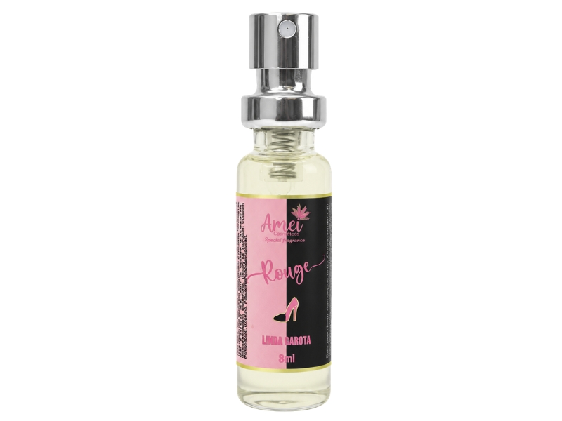 Amosrta do Perfume Amei Cosm�ticos Linda Garota Rouge 8ml