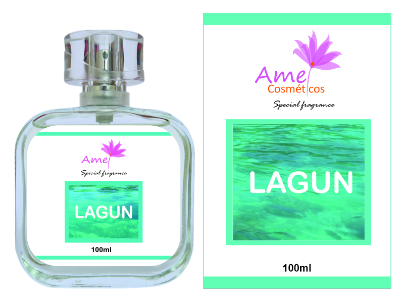 Perfume Amei Cosméticos Lagun 100ml feminino