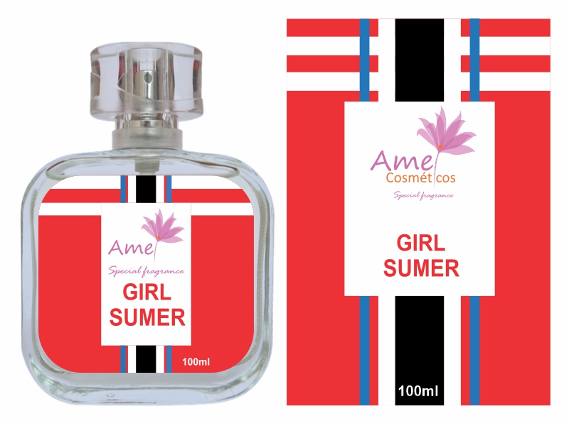Perfume Amei Cosméticos Girl Sumer 100ml
